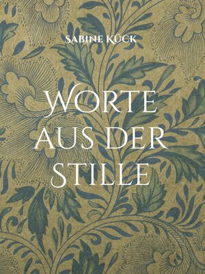 cover image of Worte aus der Stille